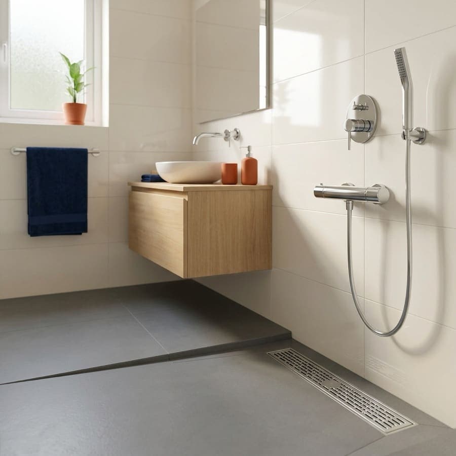 Bathroom tiles