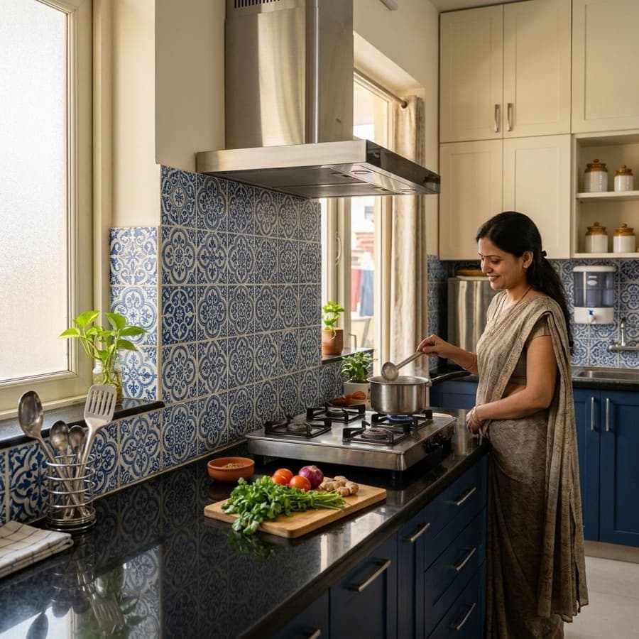 Kitchen tiles