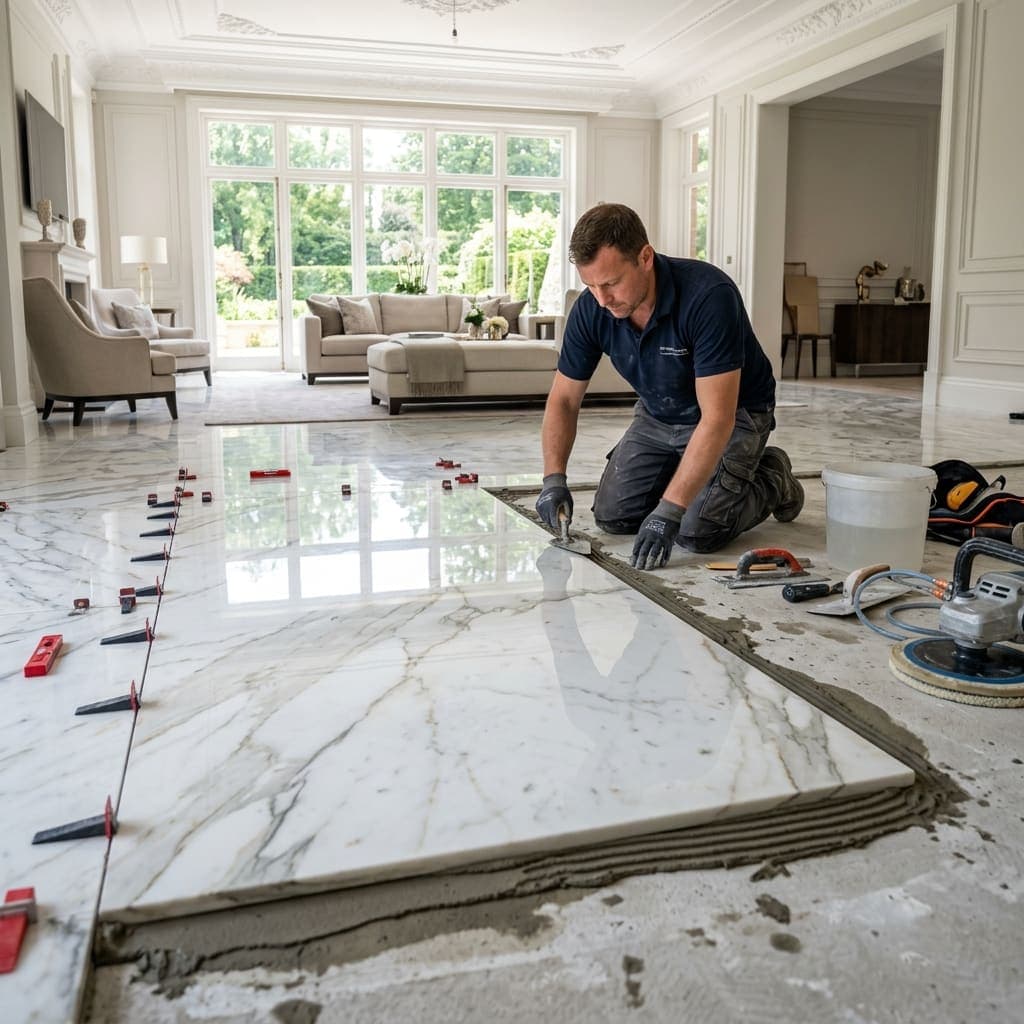 Marble & granite laying