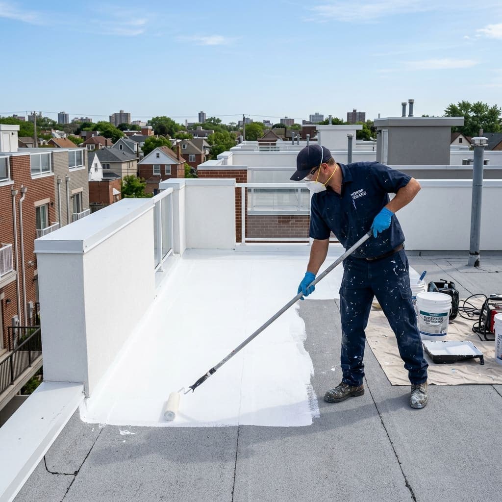 Roof painting