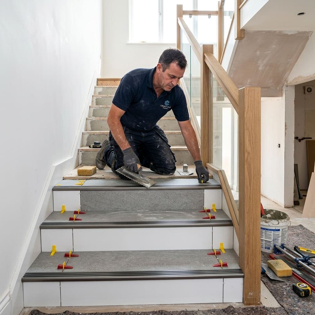 Stairs & elevation